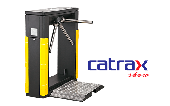 Torniquete Portátil para Control de Acceso - Catrax Show de Digicon