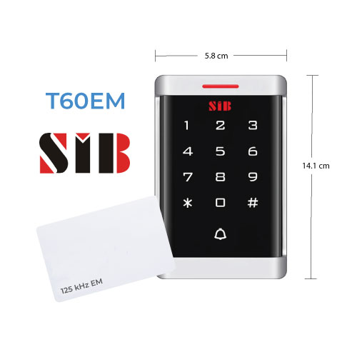 Control De Acceso Para Una Puerta: SIB T60EM 125 KHz EM